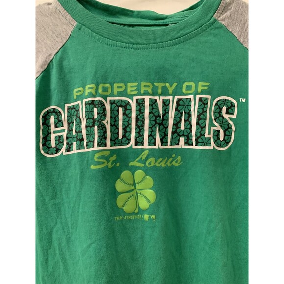 Genuine Merchandise Boys T-Shirt "Property Of St Louis Cardinals" Size Large - Picture 2 of 8